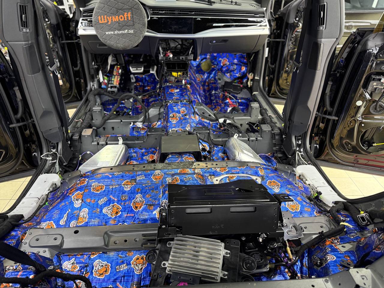 Шумоизоляция авто